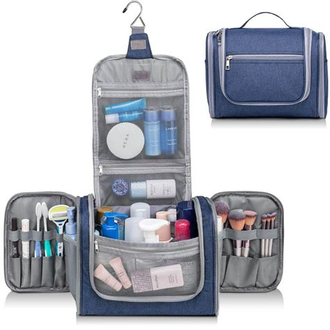 hanging travel cosmetic bag organizer.